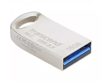 Флешка USB 3.1 16Gb Transcend  JetFlash 720 Silver Plating (TS16GJF720S)