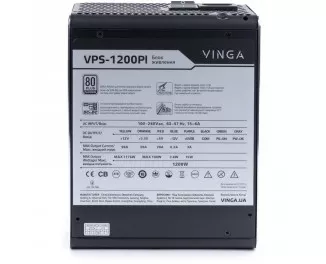 Блок живлення 1200W Vinga (VPS-1200Pl)