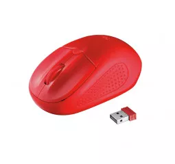 Мышь беспроводная Trust Primo Wireless Mouse Red (20787)