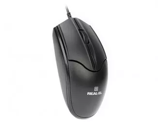 Мышь REAL-EL RM-410 Silent Black USB