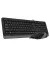 Клавіатура та миша A4Tech F1010 Black/Grey USB