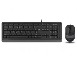 Клавиатура и мышь A4Tech F1010 Black/Grey USB