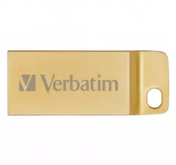 Флешка USB 3.0 32Gb Verbatim Metal Executive Gold (99105)