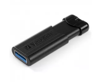 Флешка USB 3.0 64Gb Verbatim PinStripe Black (49318)
