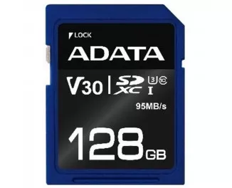 Карта памяти microSD 128Gb ADATA Premier Pro class 10 UHS-I U3 V30 (ASDX128GUI3V30S-R)