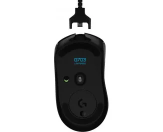 Миша бездротова Logitech G703 Lightspeed Black USB (910-005640)