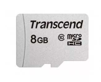 Карта памяти microSD 8Gb Transcend class 10 UHS-I (TS8GUSD300S)