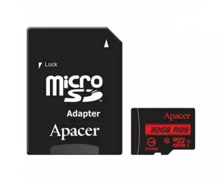 Карта памяти microSD 32Gb Apacer class 10 UHS-I U1 (AP32GMCSH10U5-R)