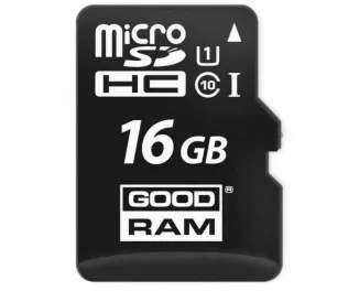 Карта памяти microSD 16Gb GOODRAM Class 10 (M1A0-0160R12)