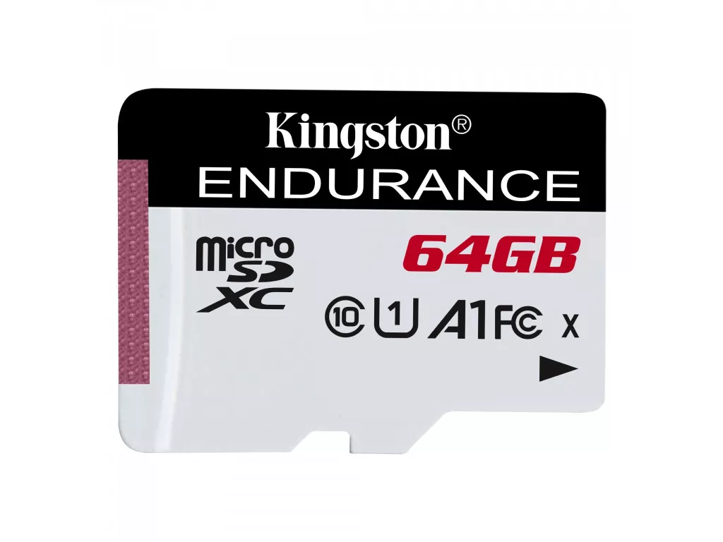 Карта памяти microSD 64Gb Kingston class 10 UHS-I U1 A1 High Endurance (SDCE/64GB)