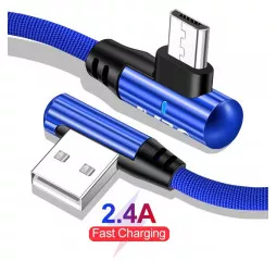 Кабель microUSB > USB  Olaf 90-Disign 1.0m /blue