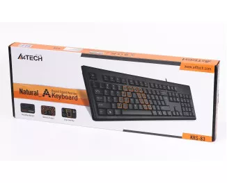 Клавіатура A4tech KRS-83 Black USB