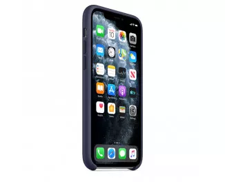 Чехол для Apple iPhone 11 Pro  Silicone Case Midnight blue