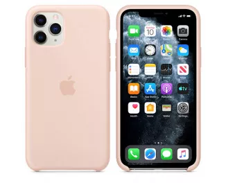 Чехол для Apple iPhone 11 Pro  Silicone Case Pink sand