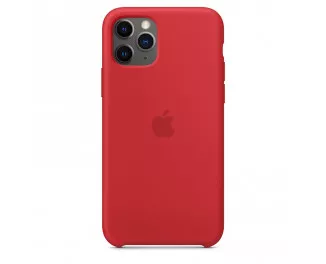 Чехол для Apple iPhone 11 Pro  Silicone Case Red