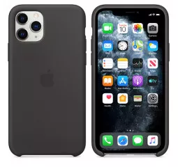 Чехол для Apple iPhone 11 Pro  Apple Silicone Case Black (MWYN2)