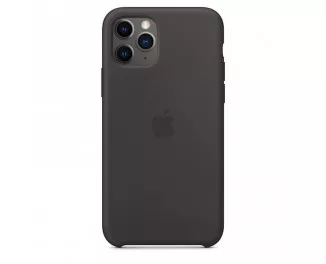 Чехол для Apple iPhone 11 Pro  Apple Silicone Case Black (MWYN2)