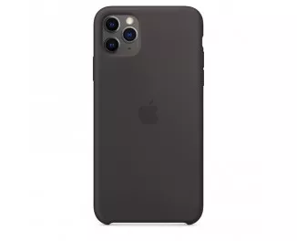Чехол для Apple iPhone 11 Pro Max  Apple Silicone Case Black (MX002)