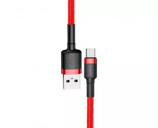 Кабель microUSB > USB  Baseus Cafule Cable 2.4A 1.0m (CAMKLF-B09) Red