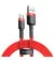 Кабель USB Type-C > USB  Baseus Cafule Cable 3.0A 1.0m (CATKLF-B09) Red