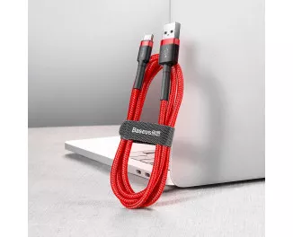 Кабель USB Type-C > USB  Baseus Cafule Cable 2.0A 2.0m (CATKLF-C09) Red
