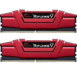 Оперативная память DDR4 32 Gb (3600 MHz) (Kit 16 Gb x 2) G.SKILL Ripjaws V Red (F4-3600C19D-32GVRB)