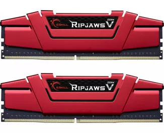 Оперативна пам'ять DDR4 32 Gb (3600 MHz) (Kit 16 Gb x 2) G.SKILL Ripjaws V Red (F4-3600C19D-32GVRB)