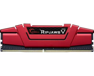 Оперативна пам'ять DDR4 32 Gb (3600 MHz) (Kit 16 Gb x 2) G.SKILL Ripjaws V Red (F4-3600C19D-32GVRB)