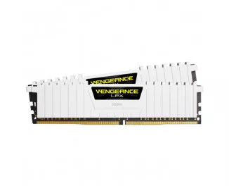 Оперативная память DDR4 16 Gb (3200 MHz) (Kit 8 Gb x 2) Corsair Vengeance LPX White (CMK16GX4M2B3200C16W)