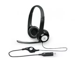 Навушники Logitech H390 USB (981-000406) Black