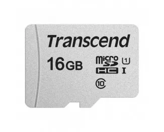 Карта пам'яті microSD 16Gb Transcend U1 (TS16GUSD300S)