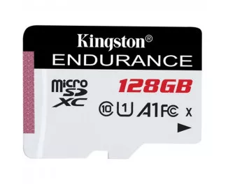 Карта пам'яті microSD 128Gb Kingston High Endurance class 10 UHS-I U1 A1 (SDCE/128GB)
