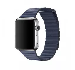 Кожаный ремешок для Apple Watch 38/40 mm Leather Loop /midnight blue