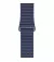 Шкіряний ремінець для Apple Watch 38/40 mm Leather Loop / Midnight Blue