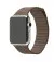 Кожаный ремешок для Apple Watch 38/40 mm Leather Loop /dark brown