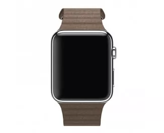 Шкіряний ремінець для Apple Watch 38/40 mm Leather Loop /dark brown