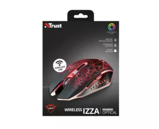 Мышь беспроводная Trust GXT 107 Izza Wireless Optical Gaming Mouse (23214)