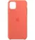 Чехол для Apple iPhone 11 Pro Max  Silicone Case Clementine orange