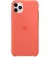 Чехол для Apple iPhone 11 Pro Max  Silicone Case Clementine orange