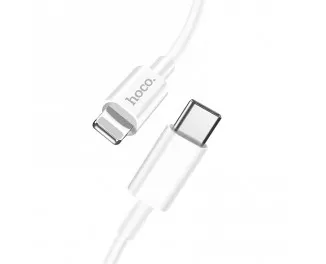 Кабель Lightning > USB Type-C  hoco X36 Swift PD 1.0m /white