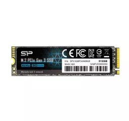 SSD накопичувач 512Gb Silicon Power P34A60 (SP512GBP34A60M28)
