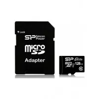 Карта пам'яті microSD 128Gb Silicon Power class 10 (SP128GBSTXBU1V10SP)