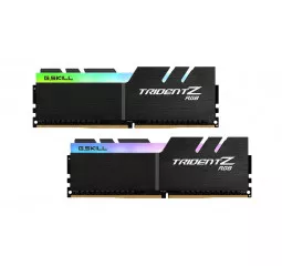 Оперативна пам'ять DDR4 32 Gb (3600 MHz) (Kit 16 Gb x 2) G.SKILL Trident Z RGB (F4-3600C18D-32GTZR)