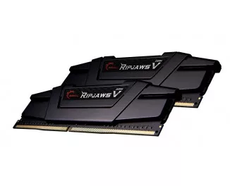 Оперативная память DDR4 16 Gb (4000 MHz) ( Kit 8 Gb x 2) G.SKILL Ripjaws V Black (F4-4000C18D-16GVK)