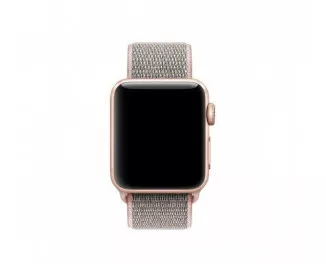 Нейлоновий ремінець для Apple Watch 42/44 mm Sport Loop Pink Sand