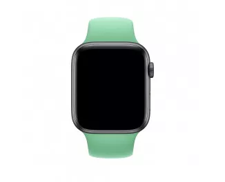Силиконовый ремешок для Apple Watch 42/44/45 mm Apple Sport Band Spearmint (MV792)