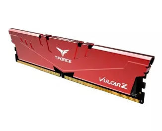 Оперативна пам'ять DDR4 8 Gb (3200 MHz) T-Force Vulcan Z Red (TLZRD48G3200HC16C01)