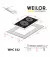 Электрическая варочная поверхность Weilor WHC 332 BLACK