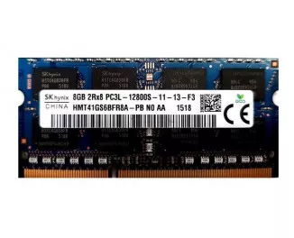 Память для ноутбука SO-DIMM DDR3L 8 Gb (1600 MHz) Hynix (HMT41GS6BFR8A-PB)