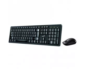 Клавиатура и мышь беспроводная Genius Smart KM-8200 WL Black Ukr